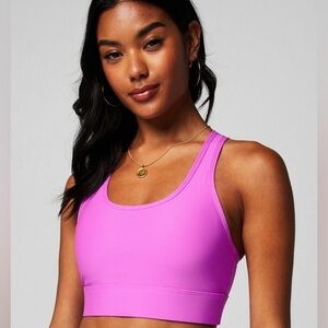 Fabletics sports bra pink purple size 1x